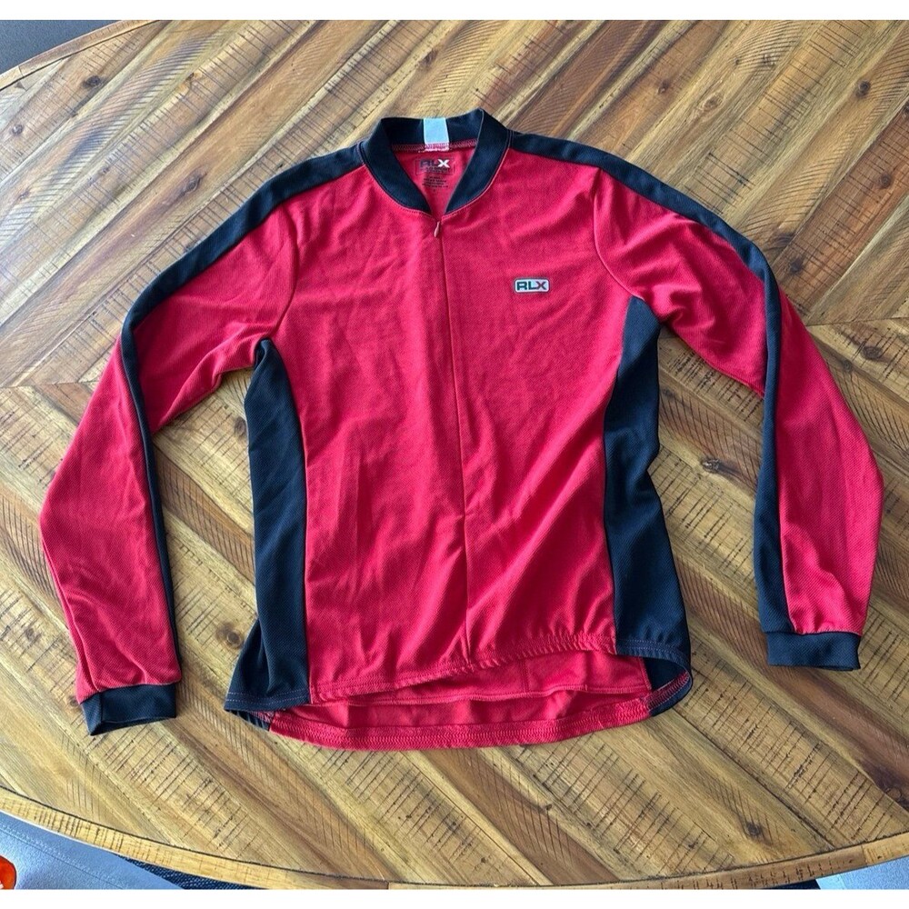 RLX POLO SPORT LONG SLEEVE CYCLING JACKET MENS RALPH LAUREN POLO SPORT JERSEY L